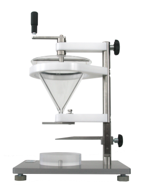 Angle of repose tester acc. DIN ISO 4324