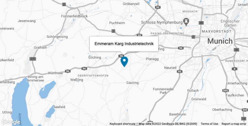 Umgebungskarte von Karg
